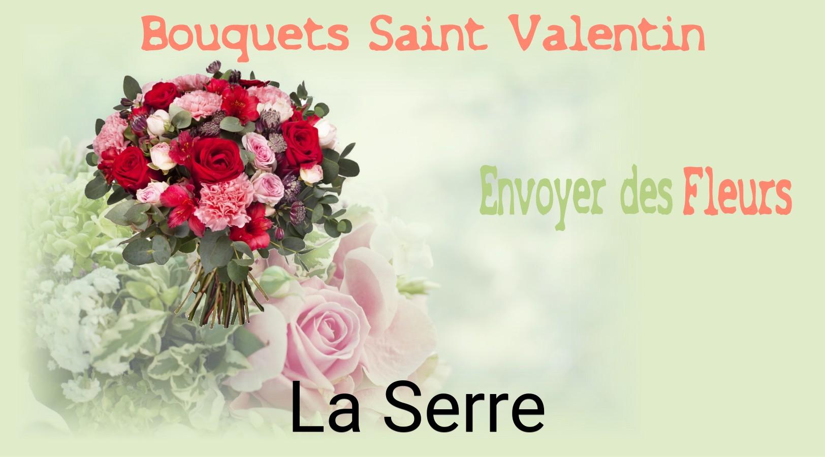 Roses de Saint-Valentin livrées à La Serre